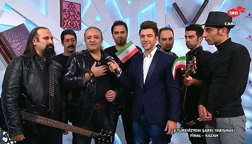 درخشش گروه موسیقی تبریزی در مسابقات بین المللی ترک ویژن