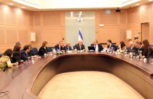 هیاتی از پارلمان باکو نخستین بار با رییس کنست اسرائیل دیدار کرد