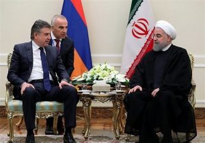 در دیدار روحانی و نخست وزیر ارمنستان: جنگ و تشدید اختلافات منطقه‌ای به نفع هیچ کشوری نیست