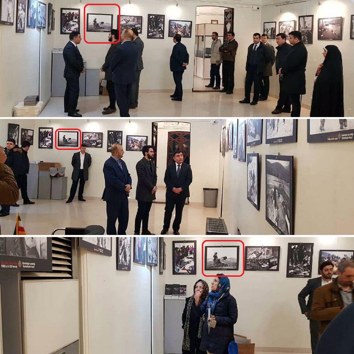 رسوایی بزرگ در نمایشگاه عکس سفارت باکو برای خوجالی