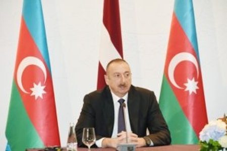 علی اف: روابط باکو با اتحادیه اروپا و ناتو گسترش خواهد یافت