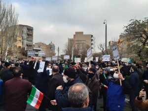 تجمع اعتراضی مردم تبریز در دفاع از کیان ایران و همبستگی ملّی