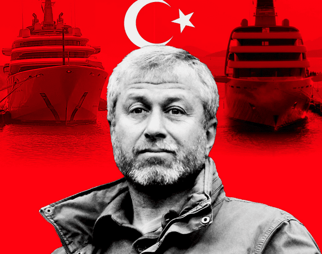 کشتی ۹۰۰ میلیون یورویی سرمایه‌دار روسی-اسرائیلی در بُدروم ترکیه