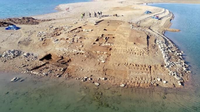 کشف شهر ۳۴۰۰ ساله به دنبال کاهش سطح آب دجله
